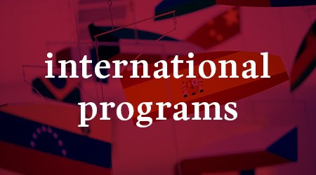 International Programs Banner